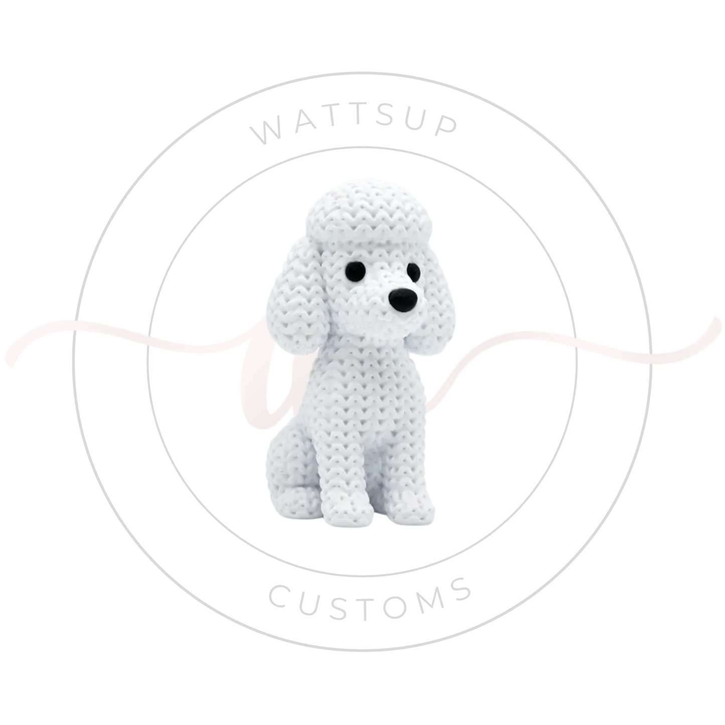 Knitted Animal Figures Or Keychains
