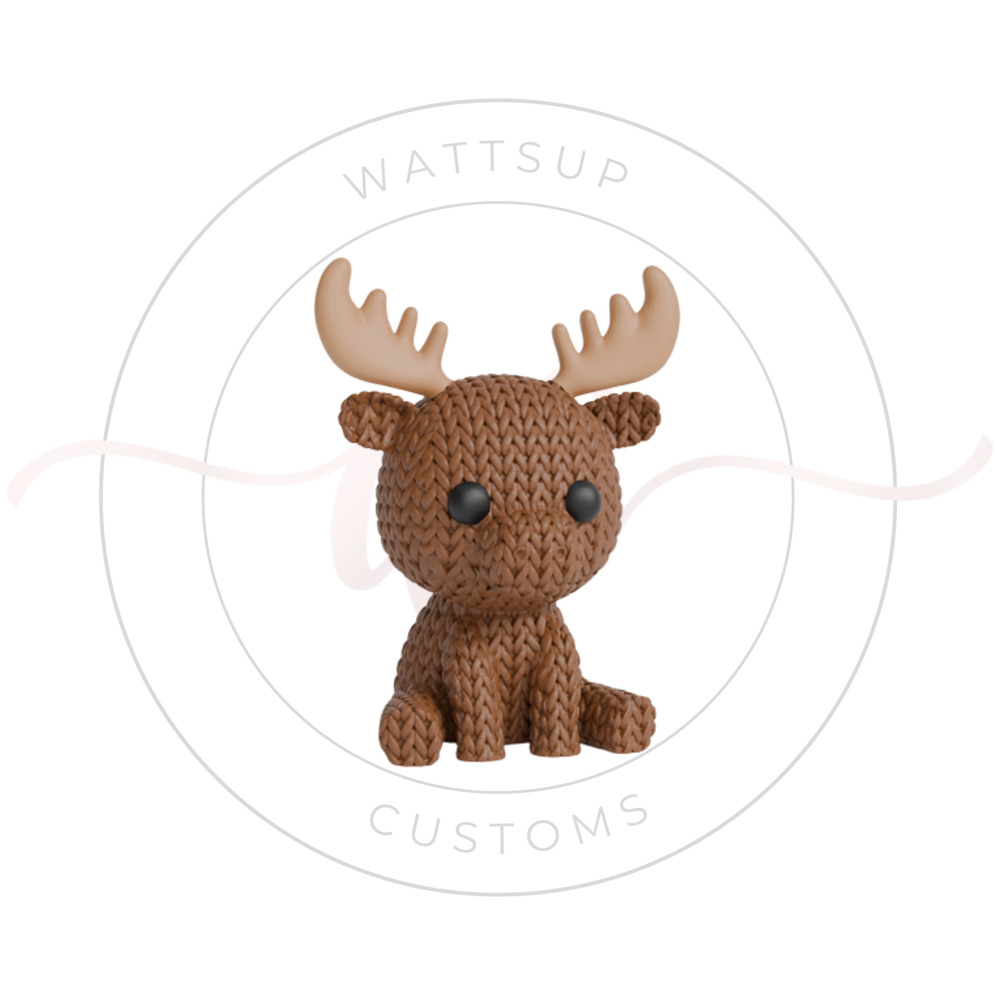 Knitted Animal Figures Or Keychains
