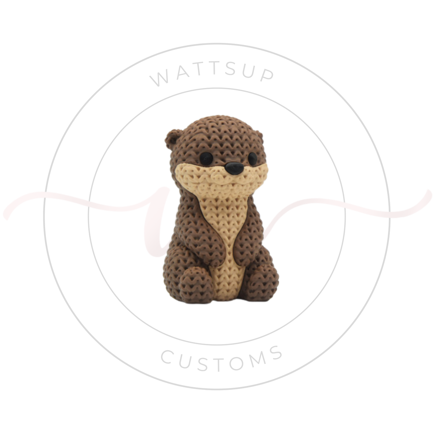 Knitted Animal Figures Or Keychains