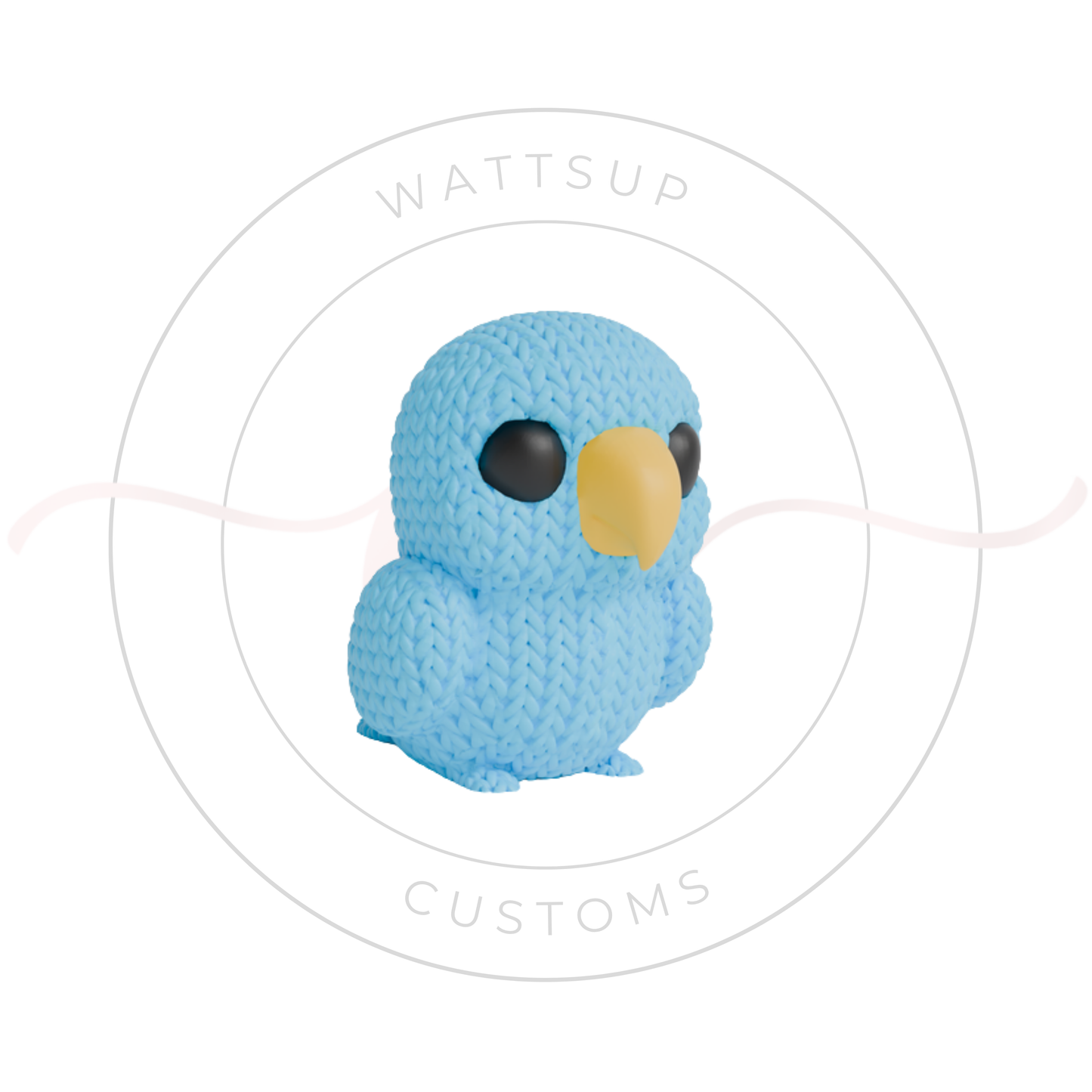 Knitted Animal Figures Or Keychains