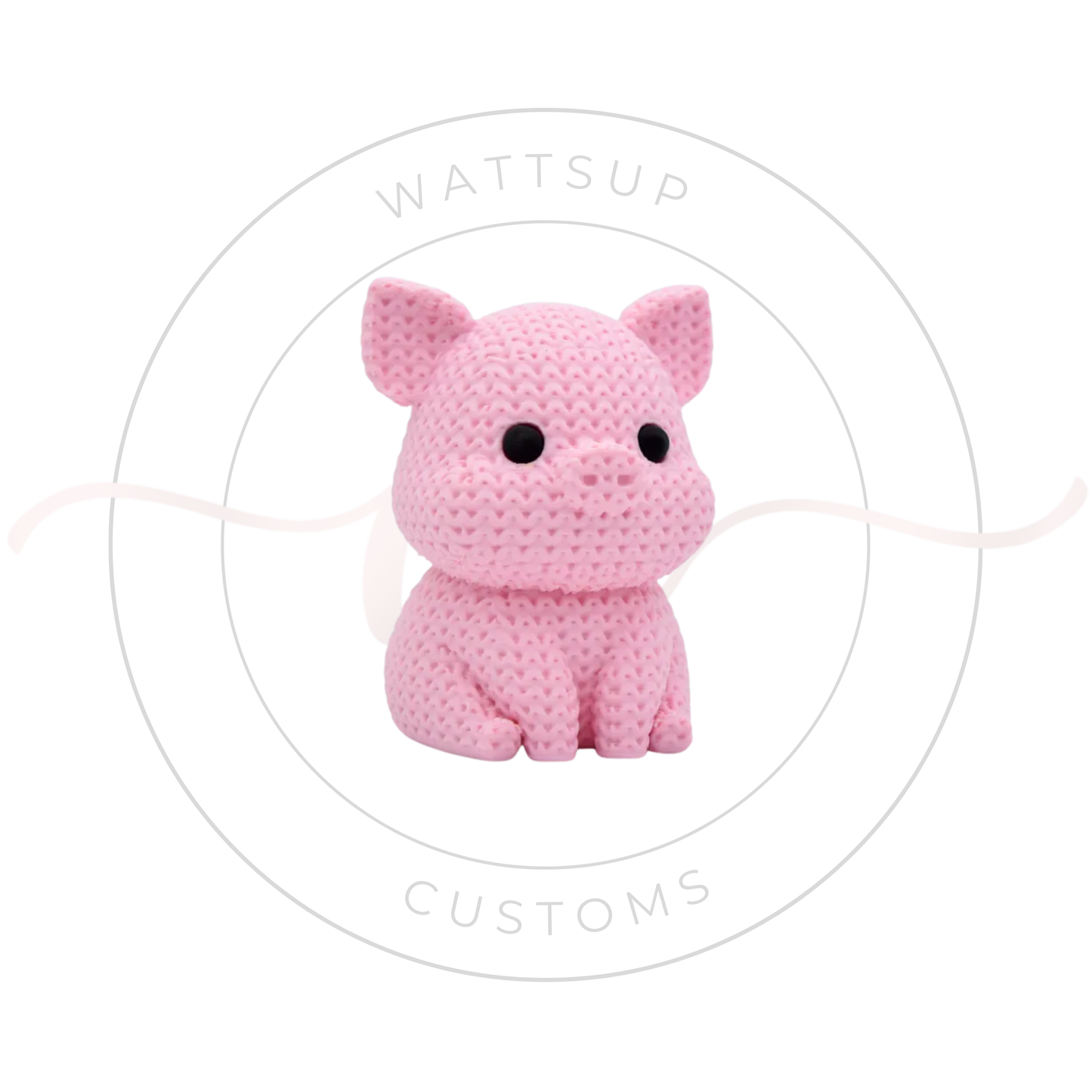 Knitted Animal Straw Charms - Wattsupcustoms