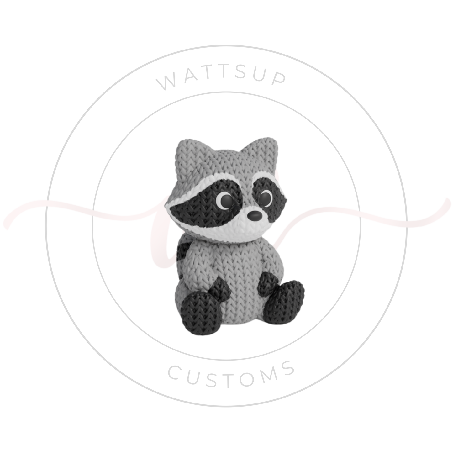 Knitted Animal Figures Or Keychains