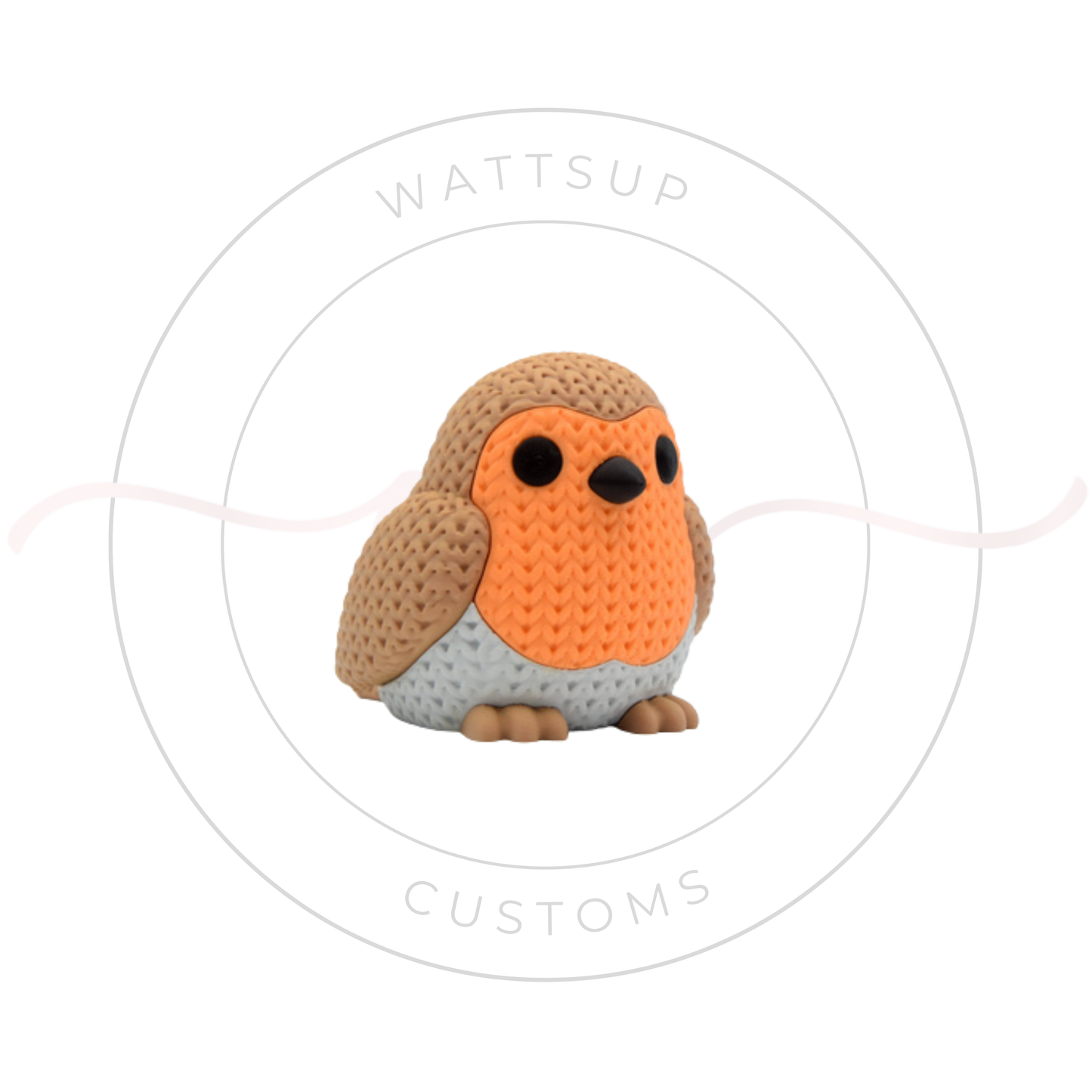 Knitted Animal Figures Or Keychains