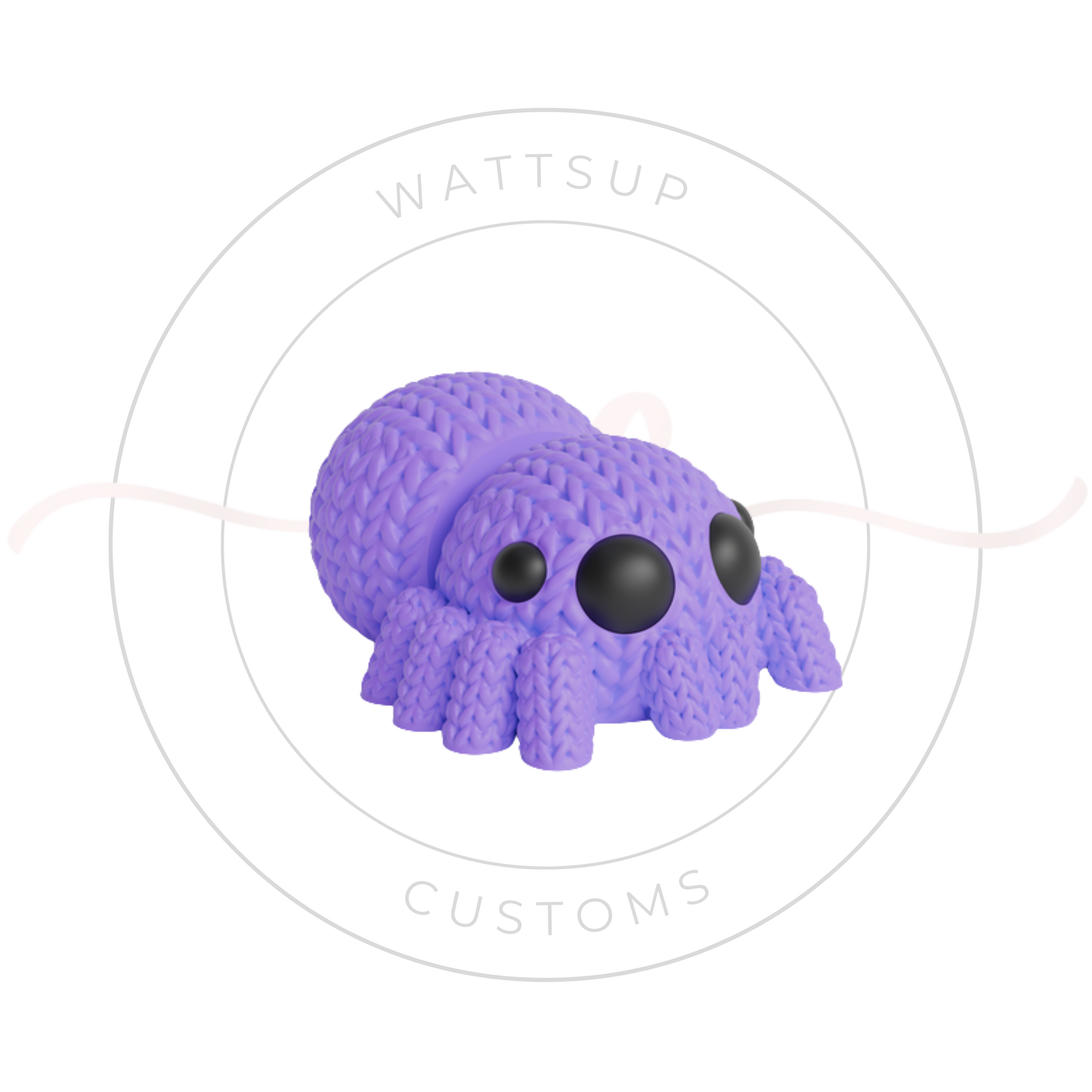 Articulated Knitted Animal Figures Or Keychains