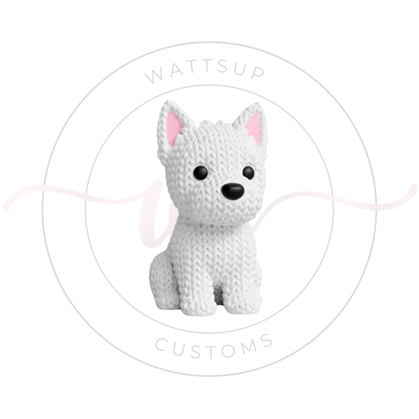 Knitted Animal Figures Or Keychains