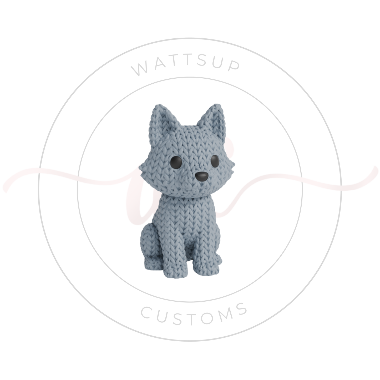 Knitted Animal Figures Or Keychains